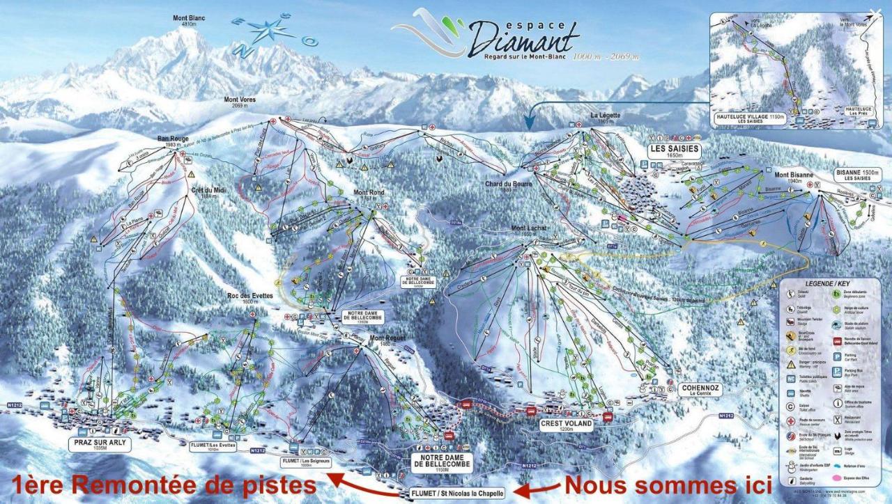 La Taniere De Sven - Vue Montagne Apartman Saint-Nicolas-la-Chapelle  Kültér fotó
